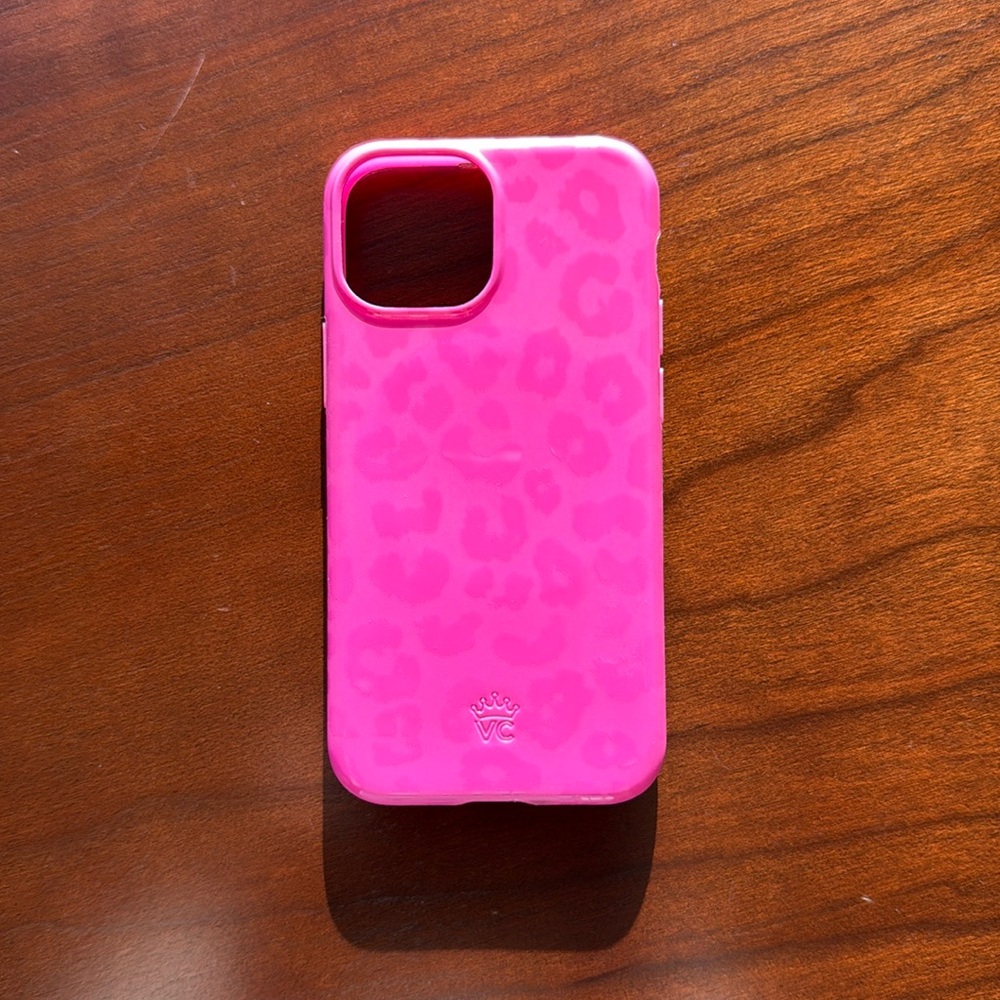 iPhone 13 mini Even Hotter Pink Leopard Print Case - Velvet Caviar
